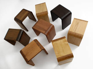 Hocker soloUno, Martin Wilmes Martin Wilmes Ruang Makan Modern