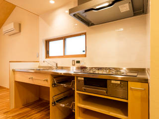 弁天橋通の家, 株式会社山口工務店 株式会社山口工務店 Cocinas modernas: Ideas, imágenes y decoración