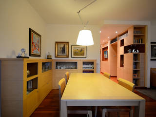 CASA M ALTAMURA, Lorenzo Colonna Architetto Lorenzo Colonna Architetto Modern dining room