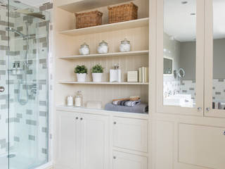 Farmhouse Bathroom, Workshop Interiors Workshop Interiors クラシックスタイルの お風呂・バスルーム