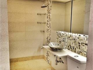 Despande's Residence, Nuvo Designs Nuvo Designs Banheiros modernos Pedra