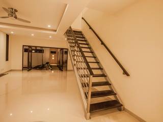 Casa Zama, IURO IURO Modern Corridor, Hallway and Staircase