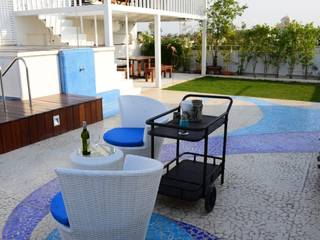 Terrace Garden , Design Consortium Design Consortium Balcone, Veranda & Terrazza in stile mediterraneo