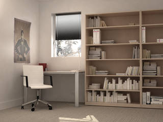 Bureau, lateralis lateralis Modern study/office