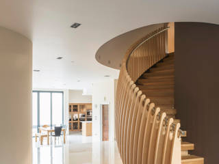 Princes Way, Frost Architects Ltd Frost Architects Ltd 모던스타일 복도, 현관 & 계단