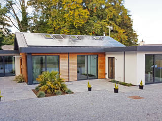 Schoolmasters modular eco house, build different build different Rumah Modern