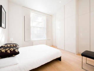 Notting Hill - Ground Floor Apartment , The White House Interiors The White House Interiors Moderne Schlafzimmer