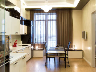 Интерьер квартиры в современном стиле, Antica Style Antica Style Кухни в эклектичном стиле