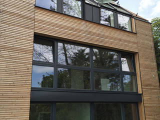 HAUS H&S, EINFACH3 Architekten Ziviltechniker KG EINFACH3 Architekten Ziviltechniker KG บ้านและที่อยู่อาศัย ไม้ Wood effect