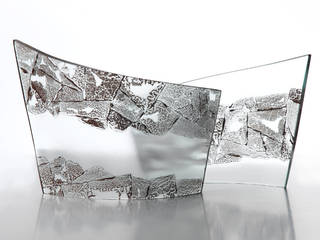 Sculptural Curves, Michelle Keeling Glass Michelle Keeling Glass アート彫刻