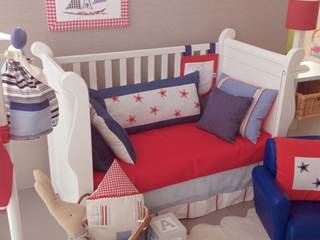 Cama de Grades Luís Filipe, Oficina Rústica Oficina Rústica Nursery/kid’s room ٹھوس لکڑی Multicolored