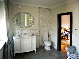 łazienka w Gdyni, Grafick sp. z o. o. Grafick sp. z o. o. Baños de estilo moderno