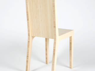 Bamboo chair, Studio Lara de Greef Studio Lara de Greef Modern dining room Bamboo Green