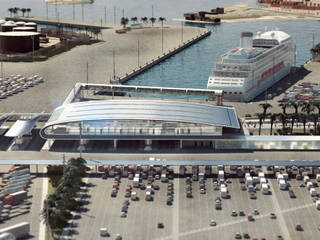 Port of Sète New Maritime Terminal, Ricardo Bofill Taller de Arquitectura Ricardo Bofill Taller de Arquitectura منازل