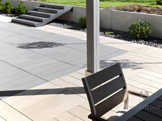 Nowoczesne nawierzchnie tarasowe - ogród i taras, Modern Line Modern Line Patios