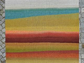 Future - Leinen Teppiche, Beate von Harten Atelier für Textildesign Beate von Harten Atelier für Textildesign Pisos Textil Ámbar/Dorado Alfombras