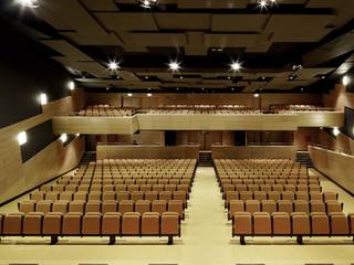 Paneles acústicos Auditorio Alfredo Kraus, SPIGOGROUP SPIGOGROUP Salas multimedia modernas