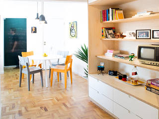 Projeto Apartamento Ipiranga, Estudio MB Estudio MB Modern dining room