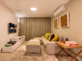 Projeto 1, Cristiane Fernandes Designer de Interiores Cristiane Fernandes Designer de Interiores Living room