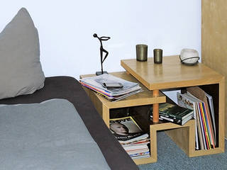 Beistelltisch "NOPPS", Andreas Gentzsch Andreas Gentzsch Industrial style living room Wood Wood effect