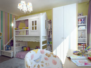 Дизайн-проект в ЖК Миргород, Details, design studio Details, design studio Nursery/kid’s room