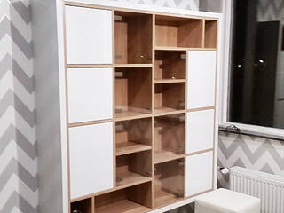 Kuchnia z regałem, EnDecoration EnDecoration 모던스타일 주방 화이트