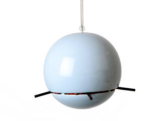 Birdball Peanut Feeder, Green & Blue Green & Blue Modern Bahçe