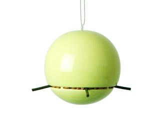 Birdball Peanut Feeder, Green & Blue Green & Blue Jardines modernos