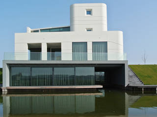Waterfront villa, Waterstudio.NL Waterstudio.NL Casas modernas