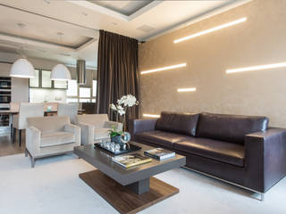 Men's apartment, Ольга Райская Ольга Райская Modern living room