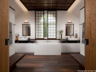 A Window to the Serenity, Penguin Environmental Design L.L.C. Penguin Environmental Design L.L.C. Asian style bathroom