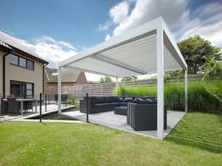 St.Lawrence, IQ Outdoor Living IQ Outdoor Living Jardins modernos Alumínio/Zinco