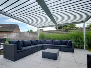 St.Lawrence, IQ Outdoor Living IQ Outdoor Living Jardins modernos Alumínio/Zinco