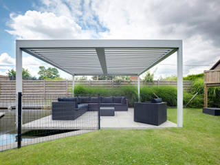 St.Lawrence, IQ Outdoor Living IQ Outdoor Living Jardins modernos Alumínio/Zinco