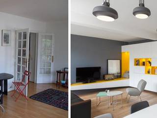 Appartement ludique 70m2, Créateurs d'intérieur Toulouse Créateurs d'intérieur Toulouse