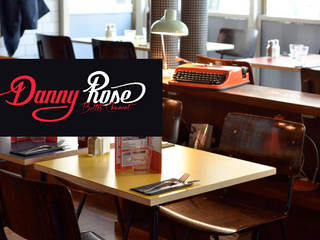 Restaurant DANNY ROSE Paris, LampAndCo LampAndCo Comedores eclécticos