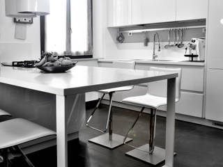 house e_f, Federico Pisani Architetto Federico Pisani Architetto Modern Kitchen