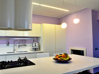 house e_f, Federico Pisani Architetto Federico Pisani Architetto Modern Kitchen