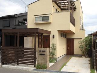 茨木の家, 株式会社 atelier waon 株式会社 atelier waon Modern houses