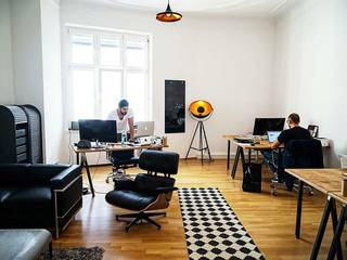 App & Online Marketing Agentur aus Berlin, Studio Stern Studio Stern Modern Study Room and Home Office