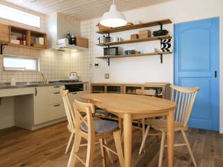S's HOUSE, dwarf dwarf Ruang Makan Gaya Skandinavia