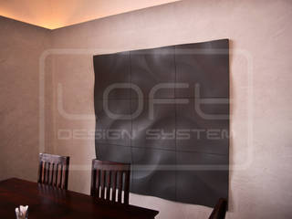 3D Decorative Panel - Loft System Design - model Curves, Loft Design System Loft Design System Modern walls & floors