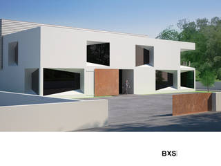 UNISOLDA, BXS arquitectos BXS arquitectos Industrial style study/office