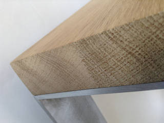 Table basse "PROFIL" 80, Studio OPEN DESIGN Studio OPEN DESIGN Modern Living Room Solid Wood