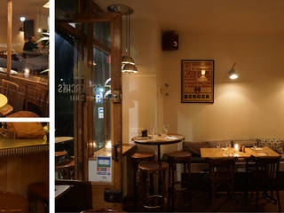 Restaurant : Les Perchés du Chai, Agence Florence Rigon Agence Florence Rigon 클래식스타일 거실