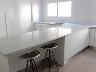 Departamento Cavia, DDC.ARQ DDC.ARQ Modern style kitchen Marble
