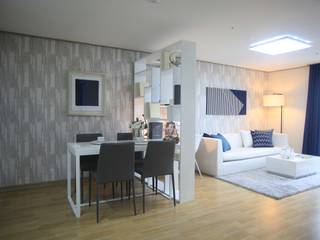 two room , design seoha design seoha Moderne slaapkamers