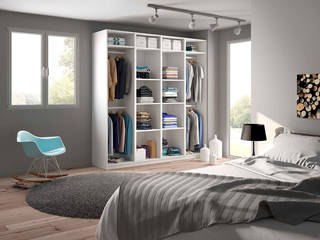 Des projets de chambre d'adulte, Centimetre.com Centimetre.com BedroomWardrobes & closets