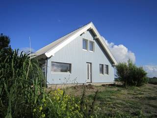 Paal & Balk woning te De Heen, Finnhouse Houtbouw B.V. Finnhouse Houtbouw B.V. Modern Evler