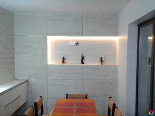 Beton architektoniczny w kuchni i jadalni, Luxum Luxum Comedores modernos